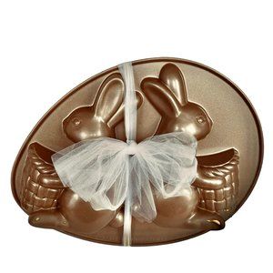 Nordic Ware William Sonoma Bunny Rabbit Cakelet Pan